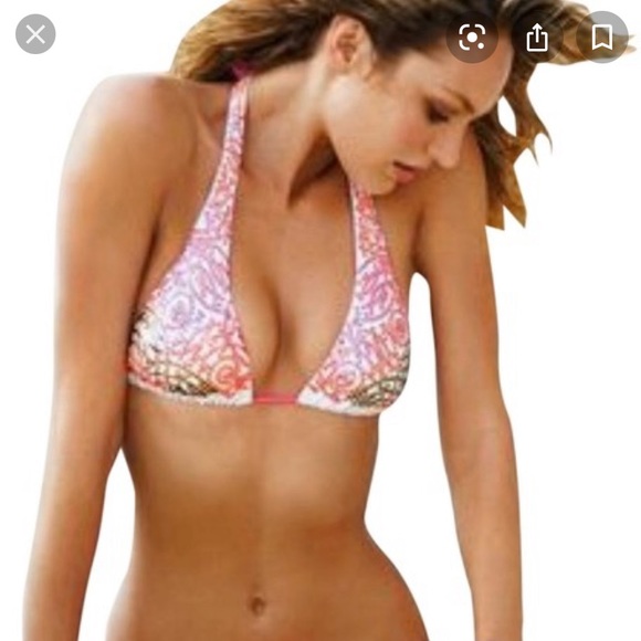 Victoria’s Secret small sequin string Bikini top - Picture 8 of 10